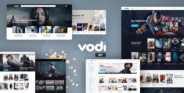 Nulled Vodi v1.2.5 - Video WordPress Theme for Movies & TV Shows