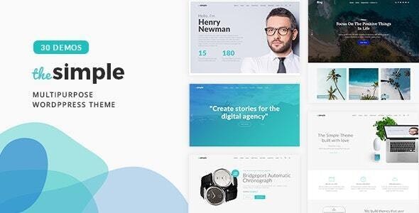 Nulled The Simple v2.6.1 - Business WordPress Theme